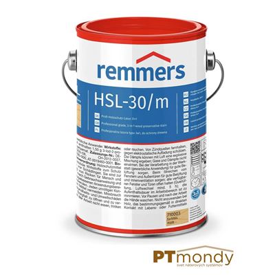 Remmers HSL-30/m dekoratívna, rozpúšťadlová lazúra  na ochranu dreva            