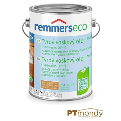 Remmers tvrdý voskový olej ECO na drevo                                         