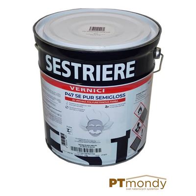 Sestriere pololesklý polyuretánový vrchný náter P47                             